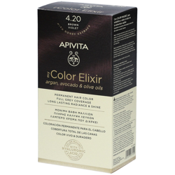 Apivita My Color Elixir 4.20 Marron Violet características