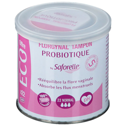 Saforelle® Florgynal Tampon Probiotique ECO 22 Normal en oferta