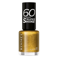 Vernis à ongles à paillettes 60 secondes Rimmel – Oh My Gold en oferta