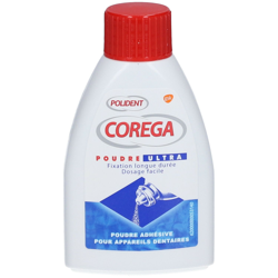 Corega Polident Poudre ultra características