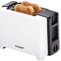 Toaster 3531 2 part(s) 900 W Noir, Blanc, Grille-pain características