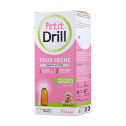 Pierre Fabre Petit Drill sirop toux sèche pour nourrissons características