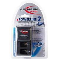 Powerline 2 Chargeur rapide pour piles rechargeables 9V NiMH/NiCd en oferta