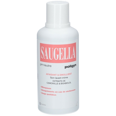 Saugella Poligyn Ligne Rose Soin Lavant Intime Doux