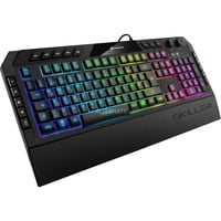 Skiller SGK5 clavier USB QWERTZ Allemand Noir, Clavier Gaming características