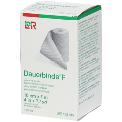 Dauerbinde® F Bande à extensibilité longue 10 cm x 7 m en oferta