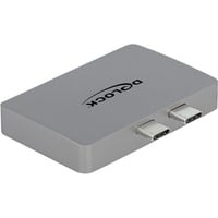 64001 câble vidéo et adaptateur 2 x USB Type-C 2 x DisplayPort Gris en oferta