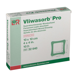 Vliwasorb® Pro Pansement super-absorbant 10 x 10 cm características