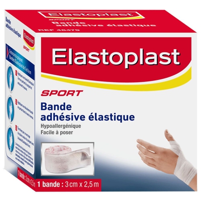 Elastoplast Bande Adhésive Elastique Poignet 2,5cm x 3cm