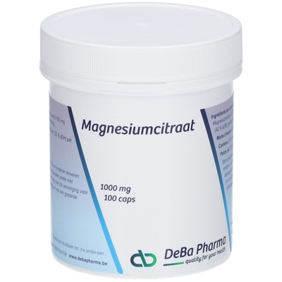 Deba Citrate de Magnésium 1000 mg