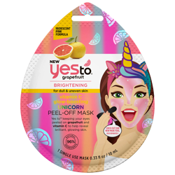 Yes To Grapefruit Vitamin C Glow Boosting Unicorn Peel-Off Mask (Single Pack) 10ml precio