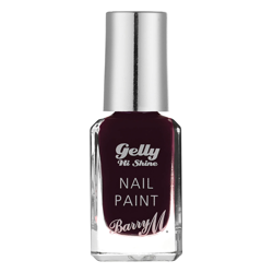 Barry M Cosmetics Gelly Hi Shine Nail Paint (Various Shades) - Black Cherry en oferta