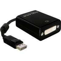 61847 câble vidéo et adaptateur 0,125 m DisplayPort M DVI-I F Noir