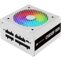 CX Series CX650F RGB unité d''alimentation d''énergie 650 W 24-pin ATX ATX Blanc, Alimentation PC precio