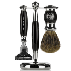 Set de rasage Gentlemen's Tonic Mayfair - Ebony en oferta