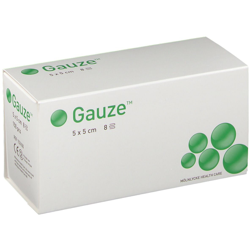 Molnlycke Gauze™ Compresses de gaze stériles 8 couches 5 x 5 cm en oferta