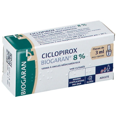 Ciclopirox 8% Biogaran®