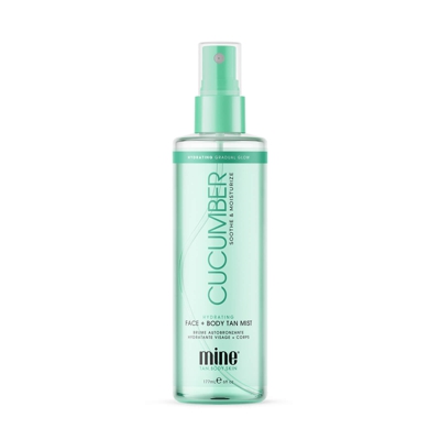 MineTan Cucumber Hydrating Face & Body Mist 177ml