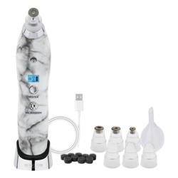 Michael Todd Beauty Sonic Refresher Wet/Dry Sonic Microdermabrasion and Pore Extraction System (Various Shades) - White Marble en oferta