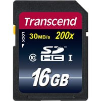 TS16GSDHC10 mémoire flash 16 Go SDHC NAND Classe 10, Carte mémoire precio