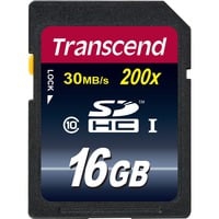 TS16GSDHC10 mémoire flash 16 Go SDHC NAND Classe 10, Carte mémoire