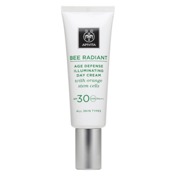 Crème de Jour Éclaircissante Anti-âge SPF 30 Bee Radiant APIVITA 40 ml características