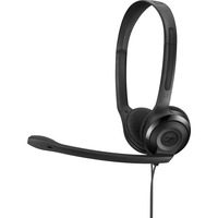 PC 3 Chat Casque Arceau Noir, Casque d''écoute