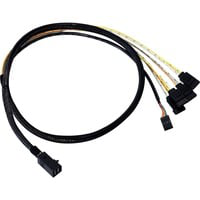 L5-00221-00 câble Serial Attached SCSI (SAS) 1 m Noir, Adaptateur en oferta