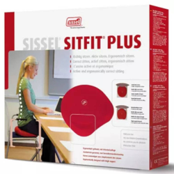 Sissel® Sitfit® Plus Coussin Rouge + Pompe en oferta