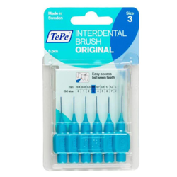 TePe® Original Brossettes interdentaires 0,6 mm Bleu características