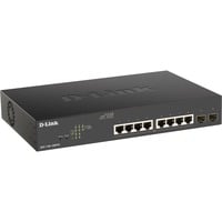 DGS-1100-10MPV2 commutateur réseau Géré Gigabit Ethernet (10/100/1000) Connexion Ethernet, supportant l''alimentation via ce port (PoE) 1U Noir