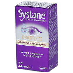 Systane® Complete Gouttes oculaires hydratantes características