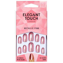 Ongles Colorés Elegant Touch – Metallic Pink en oferta