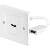 51722 câble HDMI HDMI Type A (Standard) Blanc, Prise murale en oferta