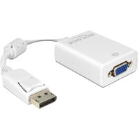 61766 câble vidéo et adaptateur 0,125 m DisplayPort VGA Blanc en oferta