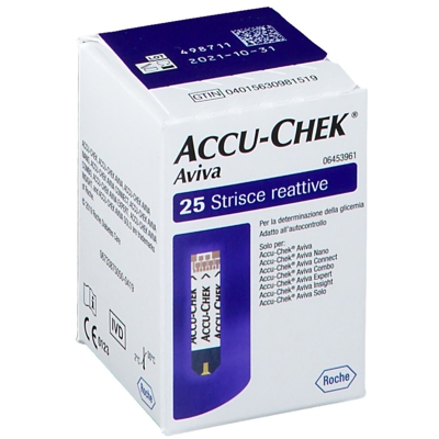 Accu-Chek® Aviva Bandelettes Reactive