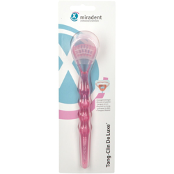 Miradent Gratte Langue Deluxe Rose en oferta