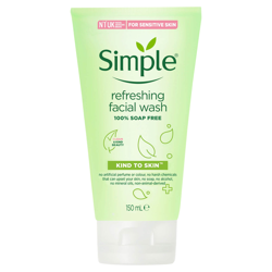 Simple Kind to Skin Face Wash Refreshing 150ml características