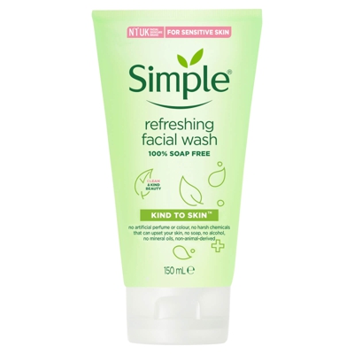 Simple Kind to Skin Face Wash Refreshing 150ml