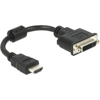 0.2m HDMI-DVI M/F 0,2 m DVI-D Noir, Adaptateur características