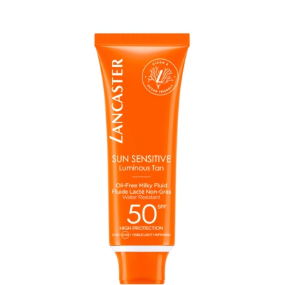 Lancaster Sun Sensitive Oil-Free Face Sun Protection Cream SPF50 50ml