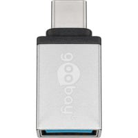 56620 changeur de genre de câble USB C USB A Argent, Adaptateur características