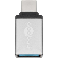 56620 changeur de genre de câble USB C USB A Argent, Adaptateur