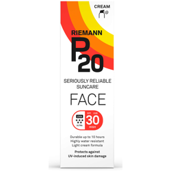 Riemann P20 SPF30 Face Sun Cream 50g características