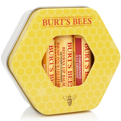 Burt's Bees Trio Tin Gift Set