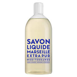 Compagnie de Provence Liquid Marseille Soap 1L Refill (Various Options) - Mediterranean Sea características