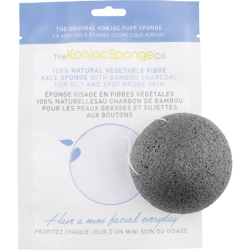 Konjac éponge puff visage et corps avec charbon de bambou en oferta