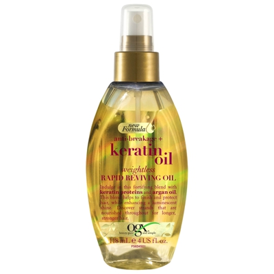 OGX Anti-Breakage+ Keratin Oil Weightless Rapid Reviving Oil Spray 118ml