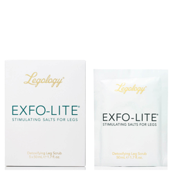 Exfo-Lite Stimulating Salts Leg Scrub de Legology características