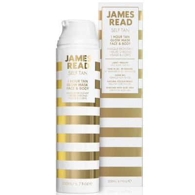 Masque Bronzant 1 Heure Chrono Visage & Corps James Read 200 ml